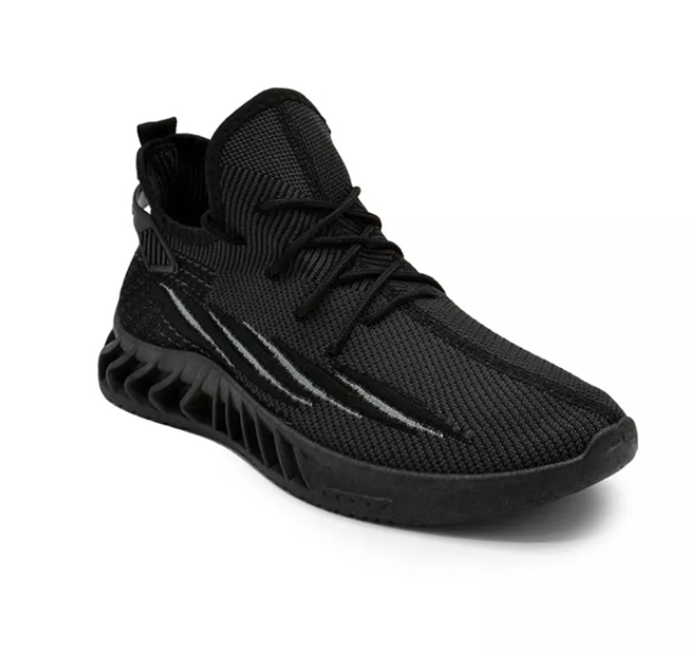 Akademiks Fit-03 Shoes Mens Size 11 Black Mesh Running Athletic Sneakers New Box